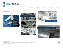 Tablet Screenshot of dimenosa.com